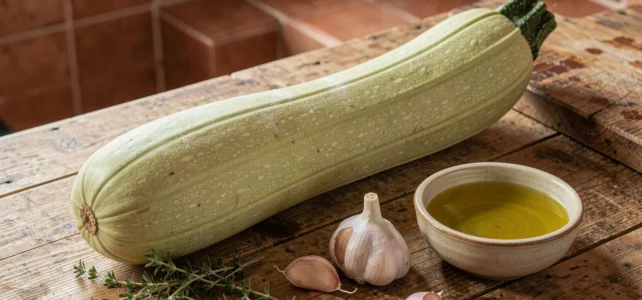 Comment cuisiner facilement la courge longue de Nice à la poêle pour le dîner